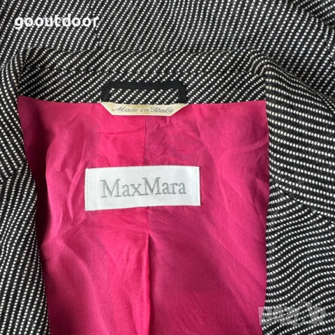 Vintage Max Mara дамско сако вълна и коприна (42), снимка 3 - Сака - 53081238
