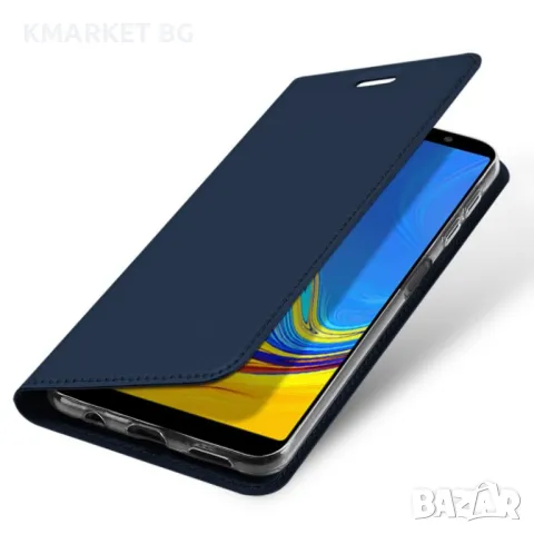 Samsung Galaxy A7 2018 DUX DUCIS Кожен Калъф и Протектор, снимка 5 - Калъфи, кейсове - 48380445