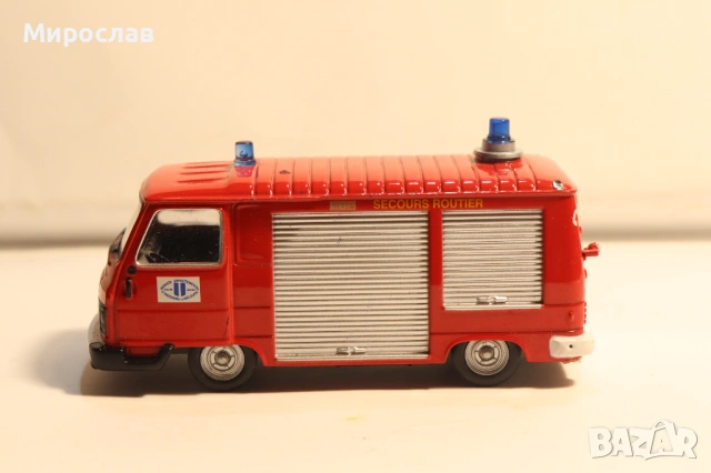 1:50 DEL PRADO PEUGEOT КАМИОН ПОЖАРНА КОЛИЧКА МОДЕЛ