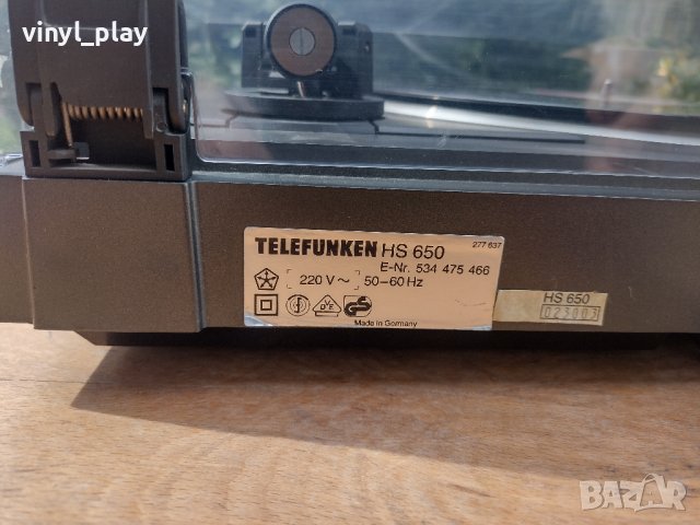 Telefunken HS 650, снимка 12 - Грамофони - 40078417