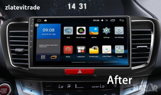HONDA ACCORD 9, 2012-2018 - 10'' Андроид навигация, 9364, снимка 6 - Навигация за кола - 36283368