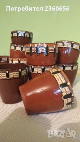 Чаши керамика, снимка 3 - Чаши - 35845237