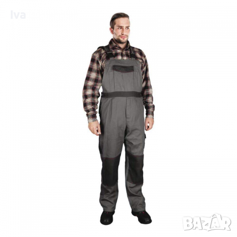Нов мъжки работен гащеризон  100% памук, нов, 52-56