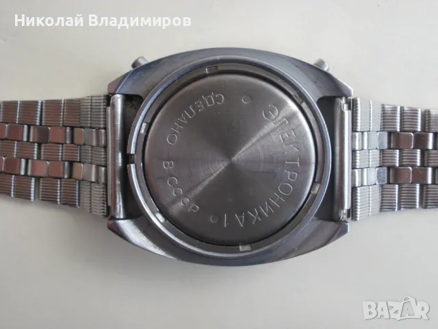 Електроника 1 мъжки руски часовник elektronika LCD електронен, снимка 8 - Мъжки - 49046196