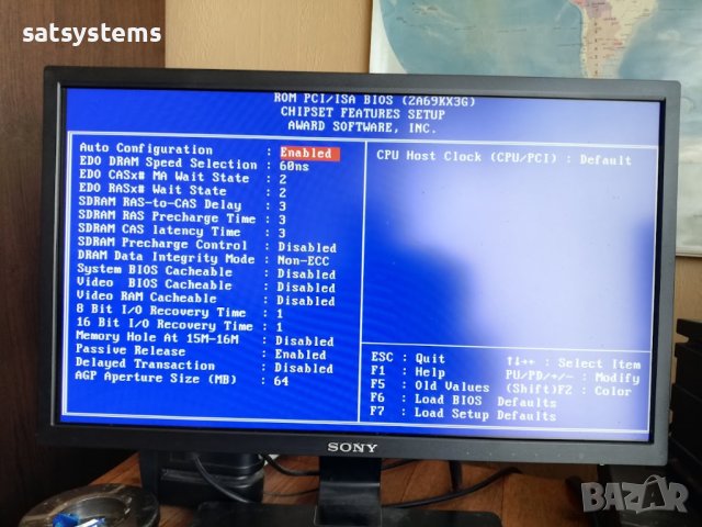 Дънна платка Acorp 6BX/VIA/ZX81 VER:1.5 Slot 1, снимка 15 - Дънни платки - 40457337
