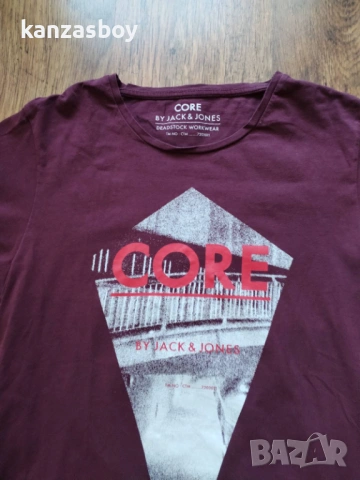 Jack & Jones - страхотна мъжка тениска М, снимка 3 - Тениски - 53828498