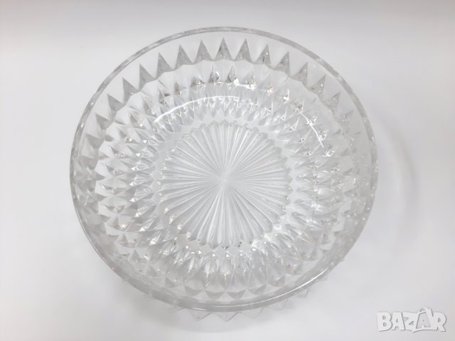 Голяма кристална купа - фруктиера(2.2), снимка 2 - Антикварни и старинни предмети - 34660171