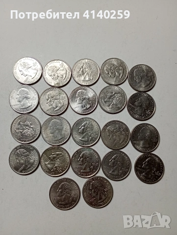 САЩ МОНЕТИ , снимка 4 - Нумизматика и бонистика - 53694108