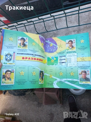 АЛБУМ ЗА ЛЕПЕНКИ ФУТБОЛИСТИ САЩ 94, снимка 9 - Колекции - 53837203