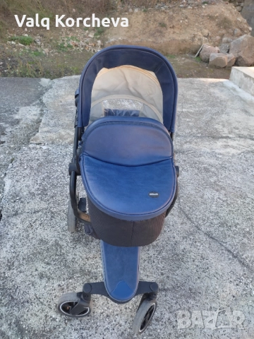Бебешка количка 2в1 Bebumi , снимка 5 - Детски колички - 52156389