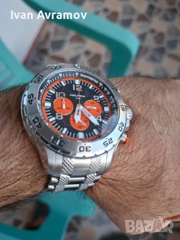 Продавам Часовник NAUTICA   Много запазен ., снимка 6 - Мъжки - 56215047