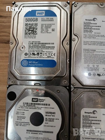Хард диск ,hard disk 320GB и 500GB , снимка 2 - Твърди дискове - 53304457
