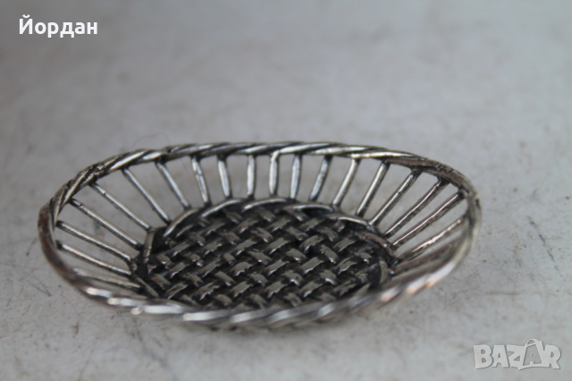 Сувенир сребърна купичка , снимка 5 - Антикварни и старинни предмети - 36226169
