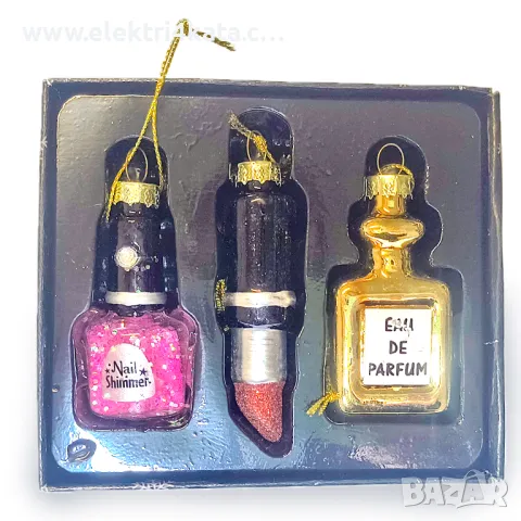 Коледни играчки „Кокетка“