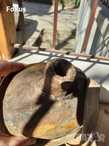 Много стара бъклица павур антика папие маше или нещо подобно, снимка 3 - Антикварни и старинни предмети - 53771756