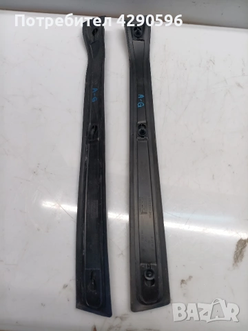 Лайсна лява дясна между врати за Opel Astra G / Опел Астра Г, снимка 2 - Части - 53026666