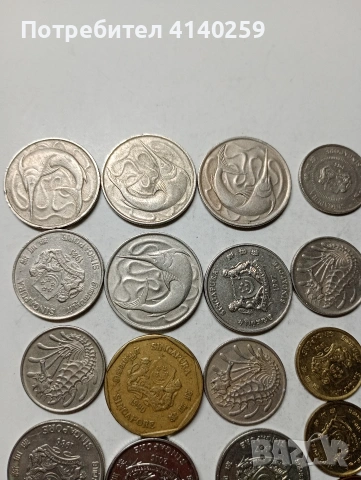 СИНГАПУР МОНЕТИ , снимка 5 - Нумизматика и бонистика - 53518226