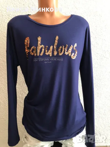 Дамска блуза Tom Tailor, снимка 2 - Блузи с дълъг ръкав и пуловери - 47268376