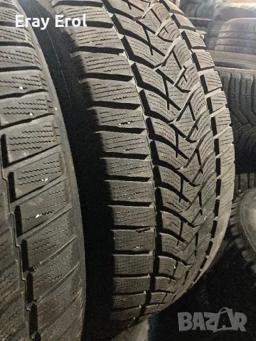 2бр - 225 55 17 - DUNLOP WINTER SPORT 5 XL - 2022г - 7мм грайфер, снимка 2 - Гуми и джанти - 47539077