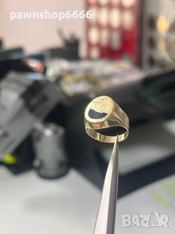 Златен детски пръстен 14 карата, снимка 4 - Пръстени - 53040653