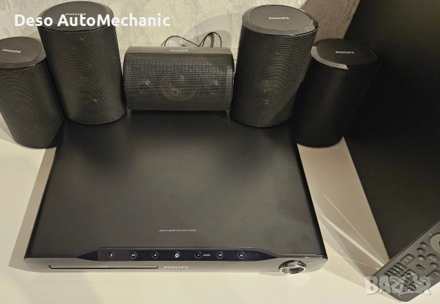 Домашно кино Philips 5.1 - 600W (TOP PRODUCT), снимка 4 - Аудиосистеми - 53669510