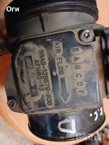 Дебитомер за Форд Фокус 98FB-12B579-B3B / AFH60-13, снимка 2 - Части - 53825973