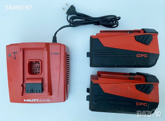 Акумулаторен перфоратор Hilti TE 30-A36 ATC 2x36V 6.0Ah, снимка 6 - Перфоратори - 35838742