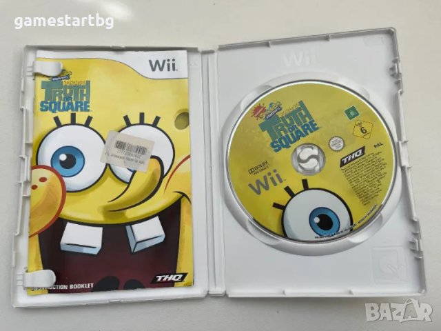 SpongeBob's Truth or Square за Wii, снимка 3 - Игри за Nintendo - 49339388