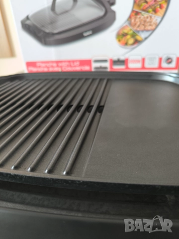 Скара Tefal 2 в 1 - Grill скара и плоча + капак, снимка 5 - Скари - 52428648