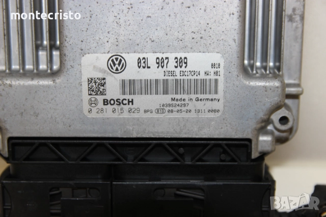 Моторен компютър VW Passat B6 (2005-2011г.) 03L907309 / 03L 907 309 / 0281015029 / 0 281 015 029, снимка 2 - Части - 51878201