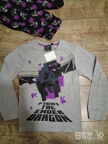 р-р 110-116;122-128;134-140 MINECRAFT Детска пижама , снимка 7 - Детски пижами - 51586721
