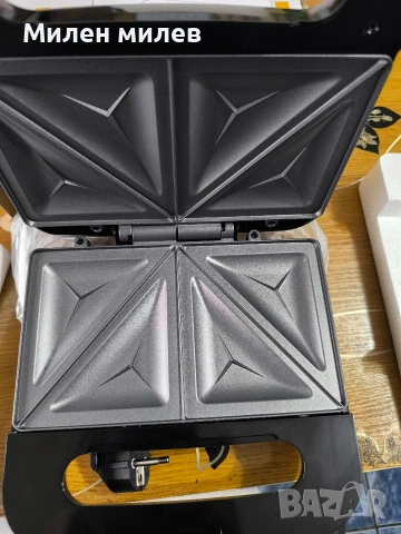 продавам чисто нов сандвич тостер, снимка 4 - Тостери - 53233244