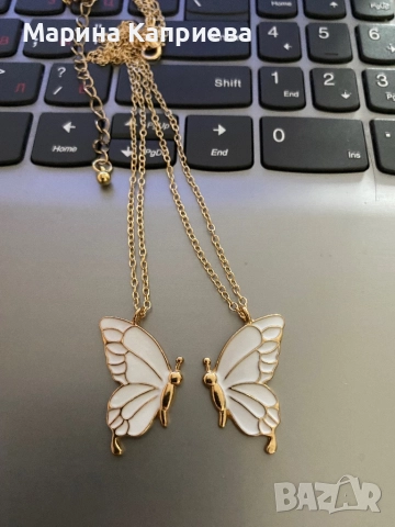 Колие Best Friends /K-99/. В наличност няколко цвята , снимка 3 - Колиета, медальони, синджири - 51550241