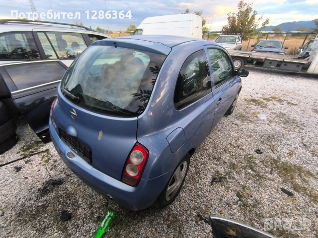 Nissan Micra K12 80к.с. НА ЧАСТИ , снимка 4 - Автомобили и джипове - 52013212