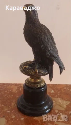 Бронзов Орел, снимка 2 - Статуетки - 48645475