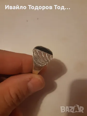Уникален сребърен пръстен ръчна изработка , снимка 6 - Пръстени - 47857456
