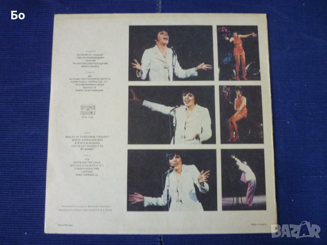 грамофонни плочи Liza Minnelli, снимка 2 - Грамофонни плочи - 36212244