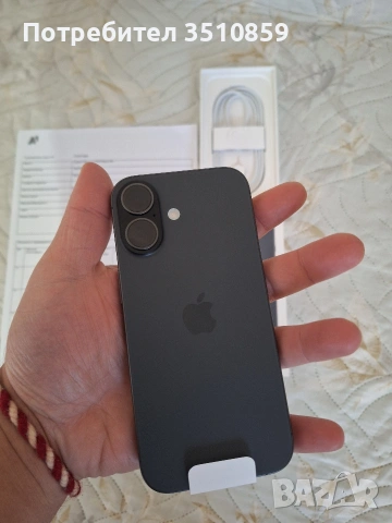 Iphone 17 black 256gb Гаранция, снимка 4 - Apple iPhone - 53719173
