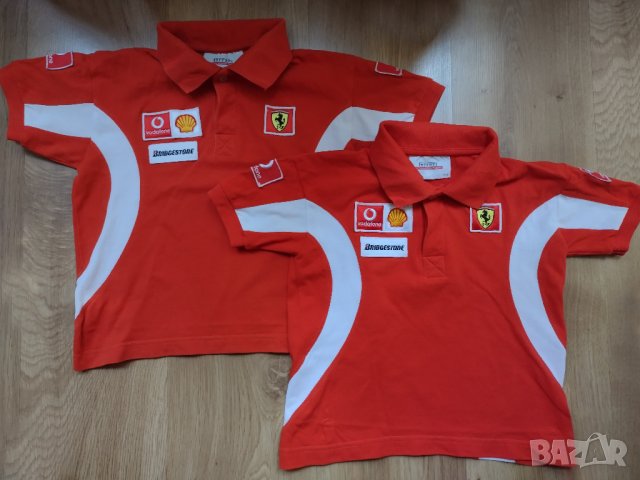 F1 Scuderia Ferrari Shell V Power Diesel / Ферари Шел - детски поло блузи, снимка 1