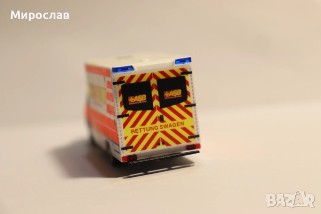 HERPA 1:87 H0 MERCEDES SPRINTER ASB ЛИНЕЙКА МОДЕЛ КОЛИЧКА, снимка 6 - Колекции - 52931635