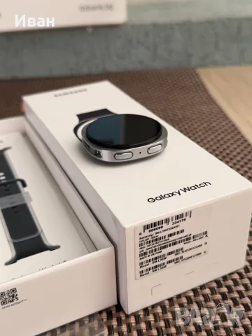 НОВ! Silver! Samsung Watch 9 LTE / 44mm L355 *ЛИЗИНГ TBI, снимка 4 - Смарт часовници - 55932158