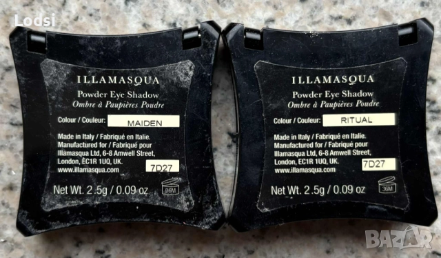 Сенки за очи Illamasqua Maiden и Ritual, снимка 2 - Декоративна козметика - 51918169