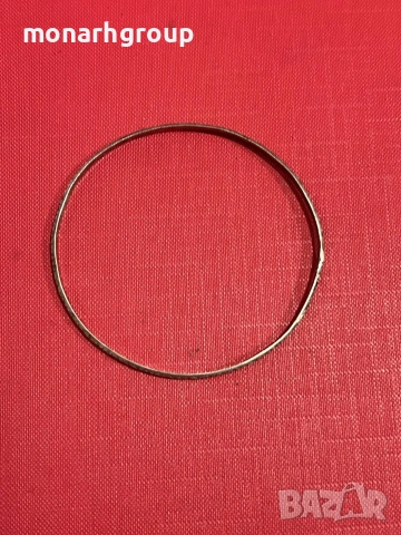 Сребърна гривна, снимка 3 - Гривни - 53507171