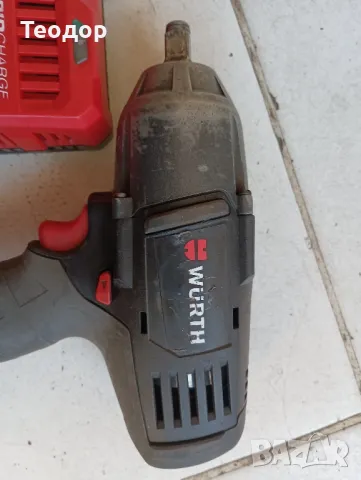 акумулаторен гайковерт wurth ass 18, снимка 3 - Винтоверти - 50186956