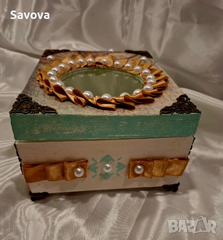Ръчно изработена кутия за спомени, снимка 4 - Ръчно изработени сувенири - 53029044