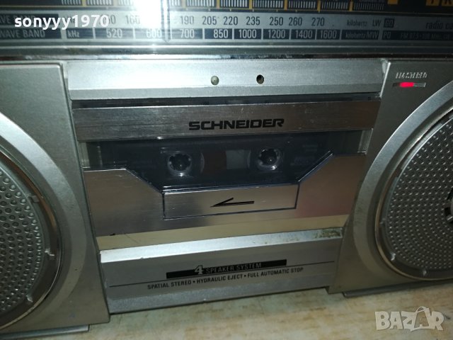SCHNEIDER TR1821-MADE IN AUSTRIA 2008231138LNV, снимка 8 - Радиокасетофони, транзистори - 41909038