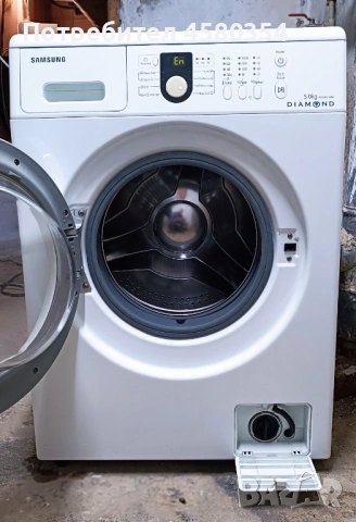 Пералня Samsung WF8500NMW - слим, 5 kg, снимка 2 - Перални - 53076876