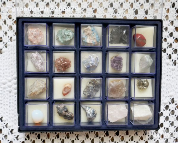 Колекция от минерали “Съкровищата на Земята“, снимка 3 - Колекции - 41705656