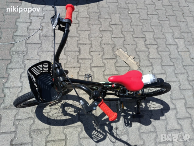 BYOX Велосипед 18" CYBER черен, снимка 8 - Велосипеди - 53772849