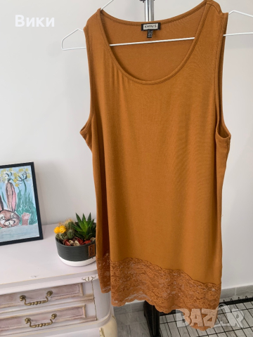 Красив дамски топ в размер L, снимка 8 - Потници - 44829419